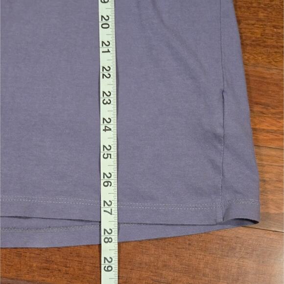 The North Face Purple Shortsleeve Red Box Logo Violet T-Shirt Mens XL - Picture 11 of 11